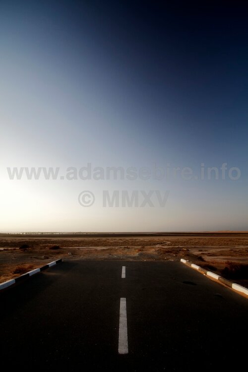 Roads to Nowhere — Dubai and the global financial crisis (GFC). Photo art by Adam Sébire.